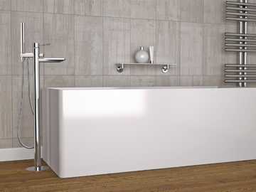 MINIMAL - Floor standing bathtub mixer by Remer Rubinetterie - view 3